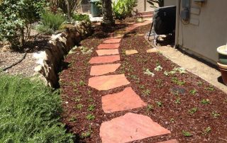 Flagstone Pathway Installation-SB Evolution Landscape