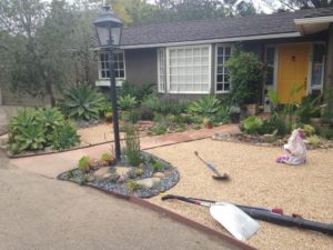 Gravel Landscape Installation-SB Evolution Landscape