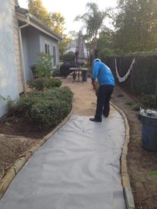 Pathway Gravel Installation-SB Evolution Landscape