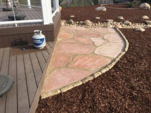 Dry River Bed landscape Designed Finish Project-sbevolutionlandscape