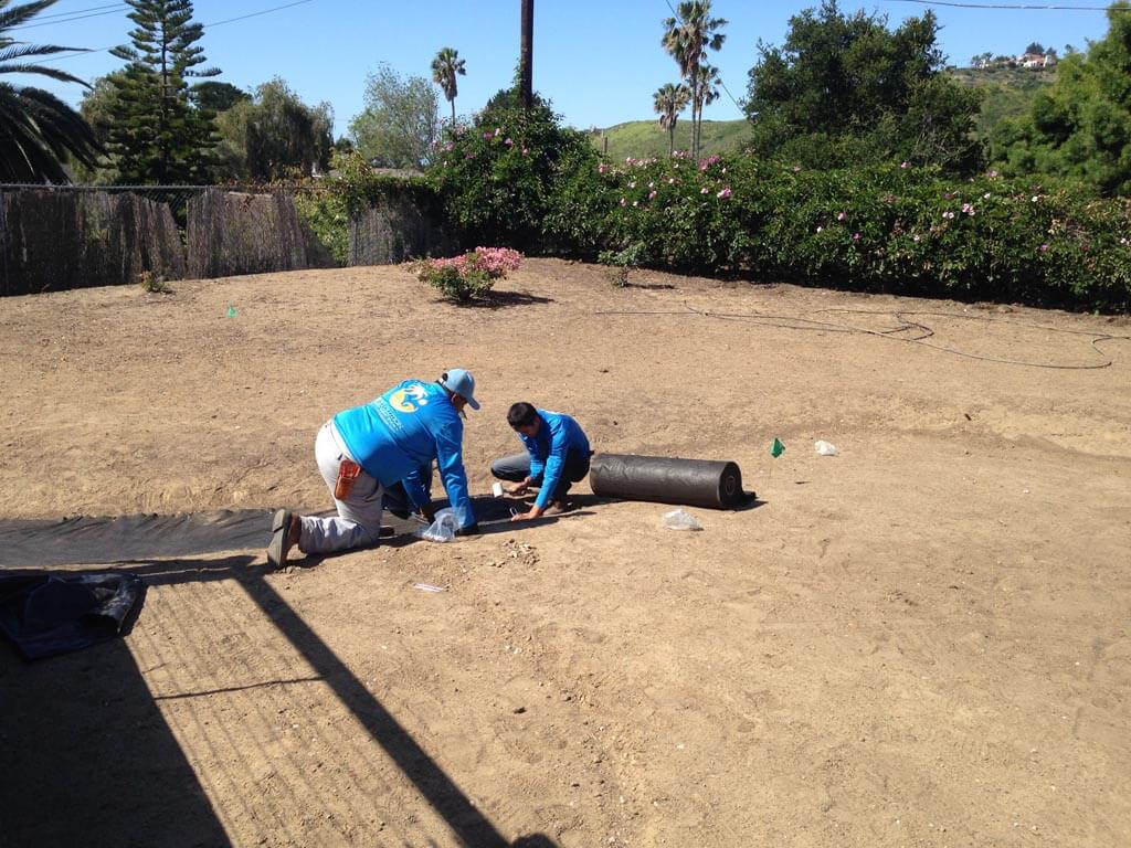 Dry River Bed landscape Designed Project | Gardeners Santa Barbara