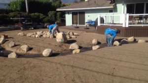 Dry River Bed landscape Designed Project-sbevolutionlandscape