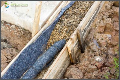 French drain installation and purpose