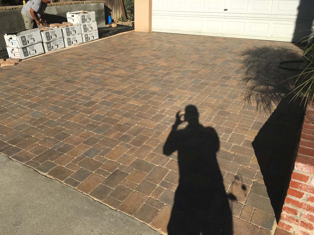 concrete pavers